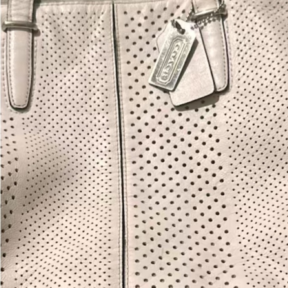 Coach Bleecker Stripe Cooper Shoulder Bag - Picture 2 of 4